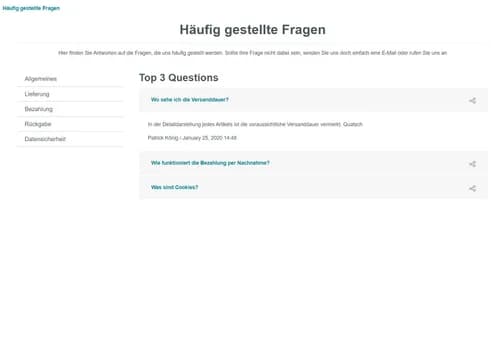 FAQ Manager – Accordion Template 3