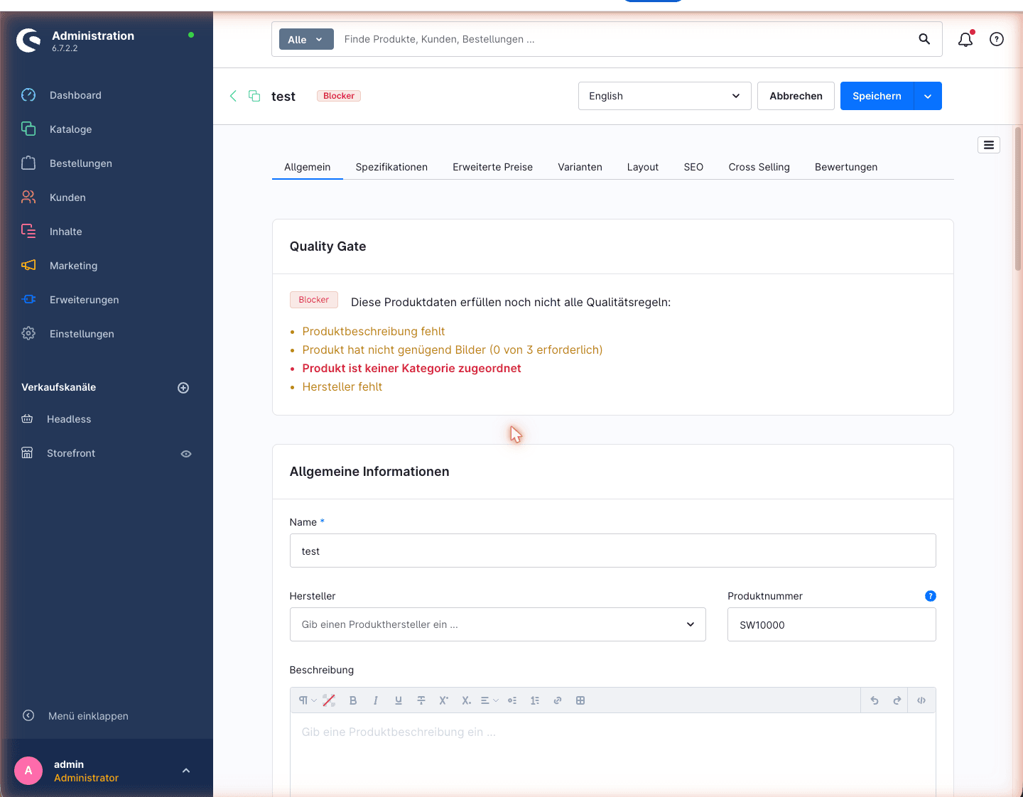 Quality Gate Pro – Plugin-Konfiguration: Regeln, Severities und Betriebsmodus