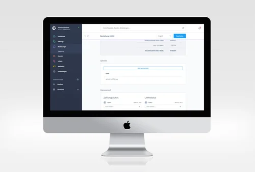 Warenkorb Upload pro Bestellung – Screenshot 5